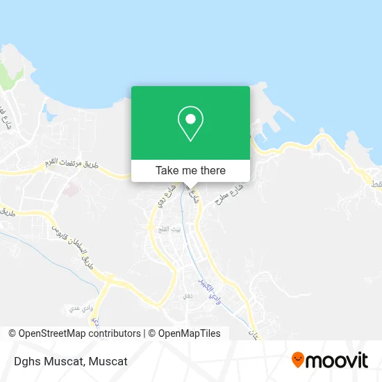Dghs Muscat map