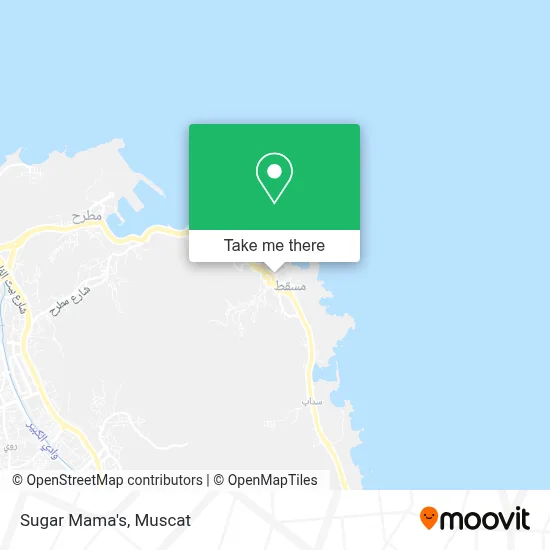 Sugar Mama's map