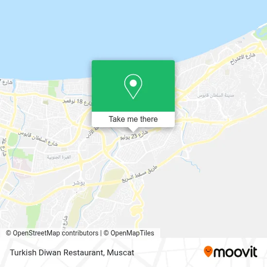 Turkish Diwan Restaurant map