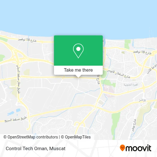 Control Tech Oman map