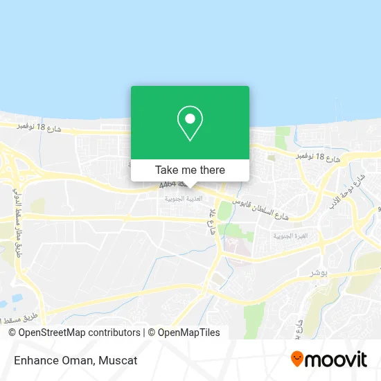Enhance Oman map