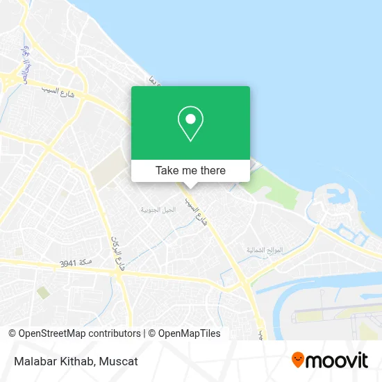 Malabar Kithab map