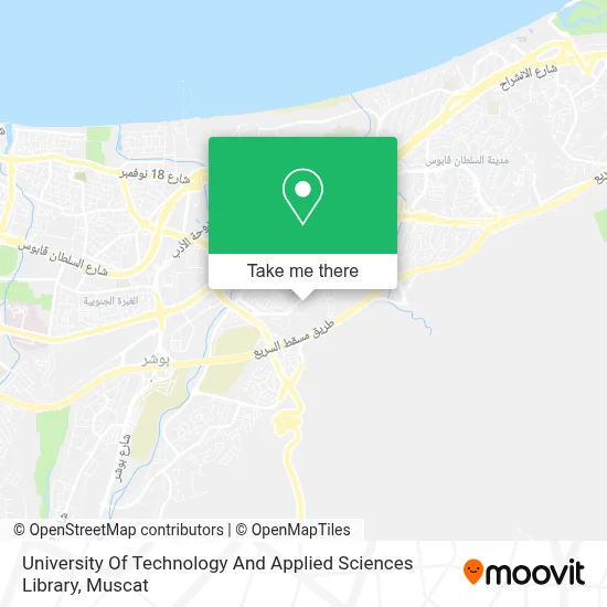 University Of Technology And Applied Sciences Library map