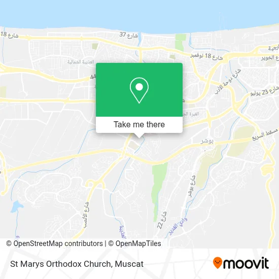 St Marys Orthodox Church map