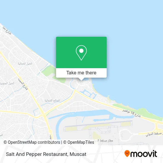 Salt And Pepper Restaurant map