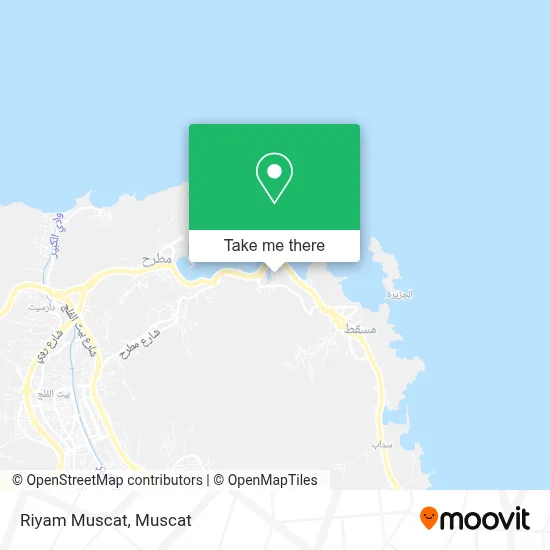 Riyam Muscat map