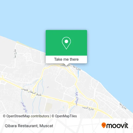Qibara Restaurant map