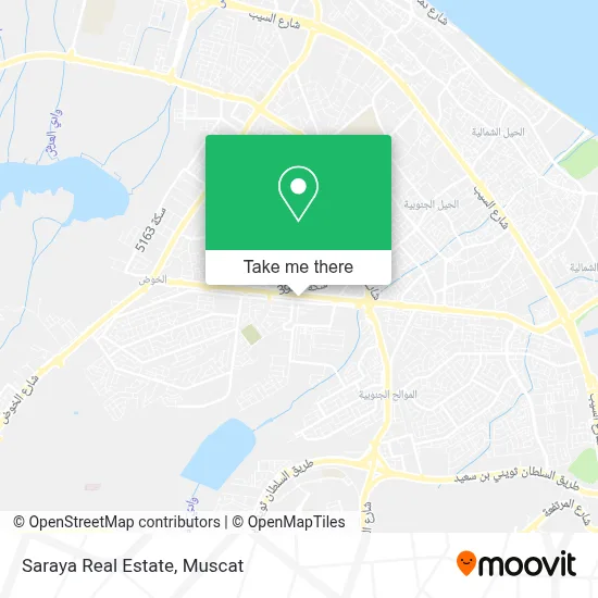 Saraya Real Estate map
