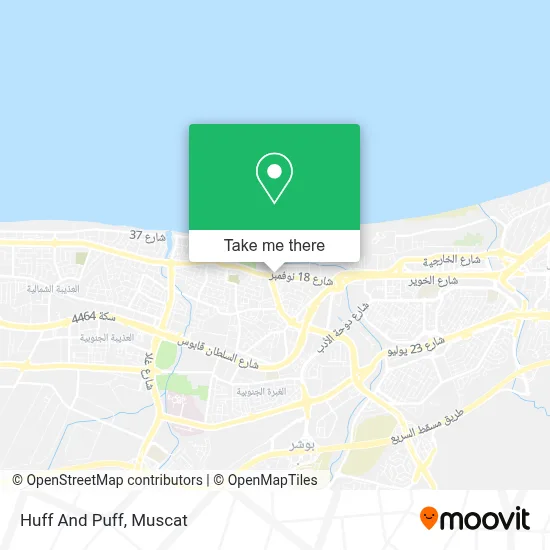 Huff And Puff map