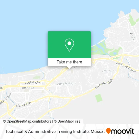 Technical & Administrative Training Institute map