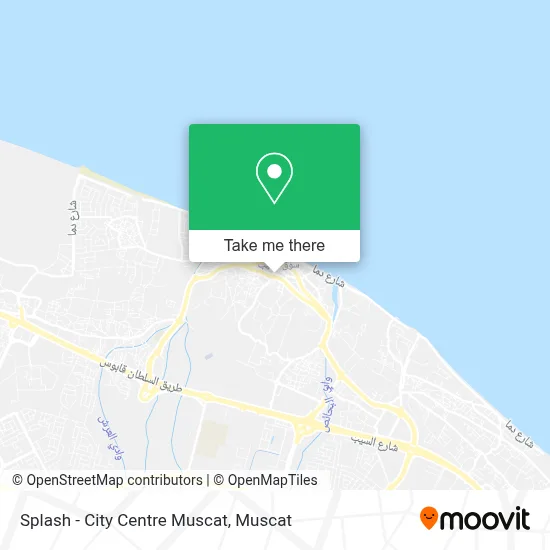 Splash - City Centre Muscat map