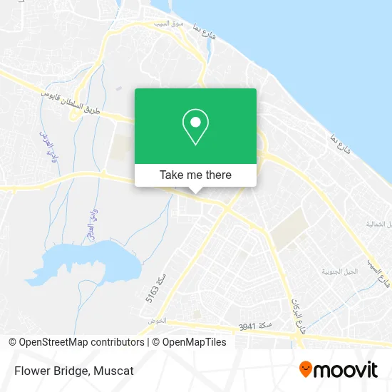 Flower Bridge map