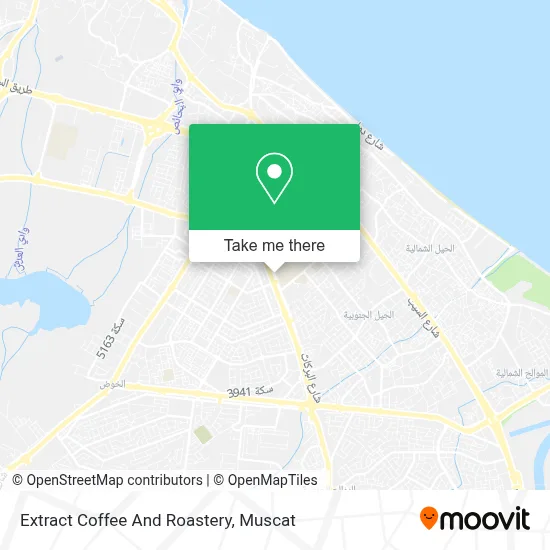 Extract Coffee And Roastery map