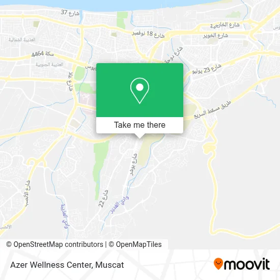 Azer Wellness Center map