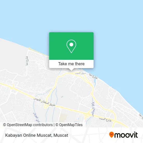 Kabayan Online Muscat map