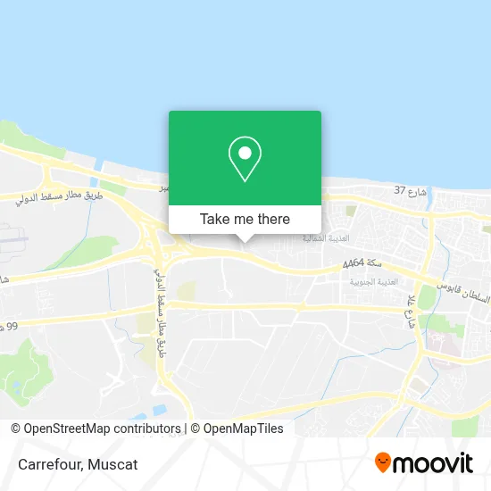 Carrefour map