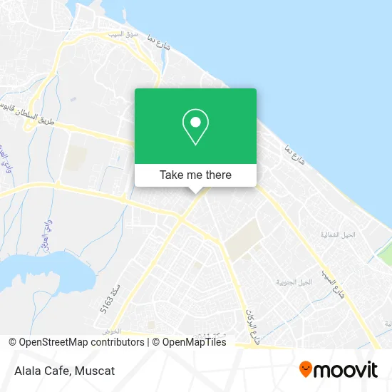 Alala Cafe map