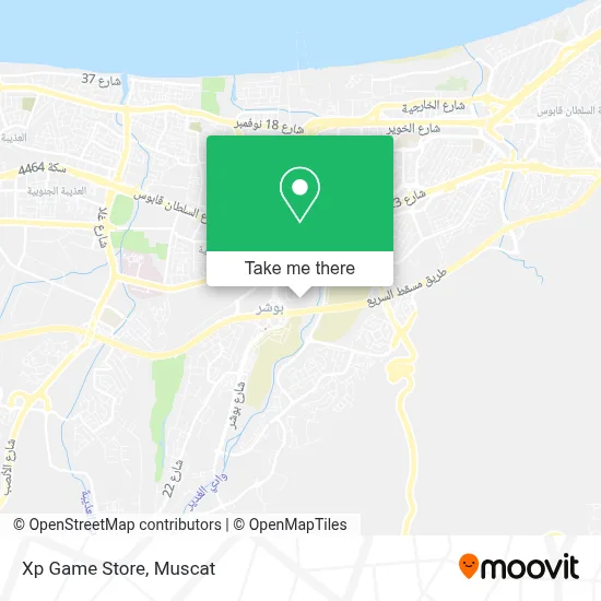 Xp Game Store map