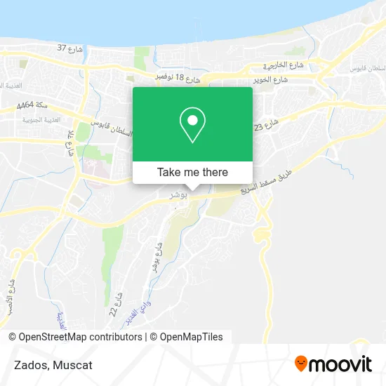 Zados map