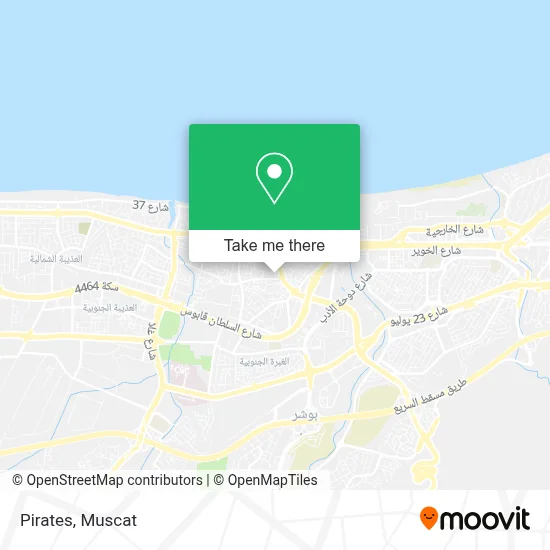 Pirates map