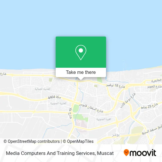 Media Computers And Training Services map