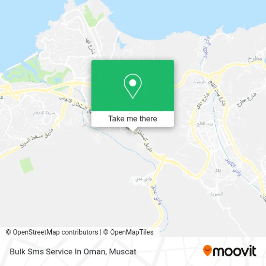 Bulk Sms Service In Oman map