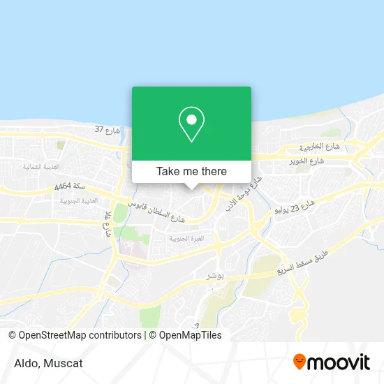 Aldo map