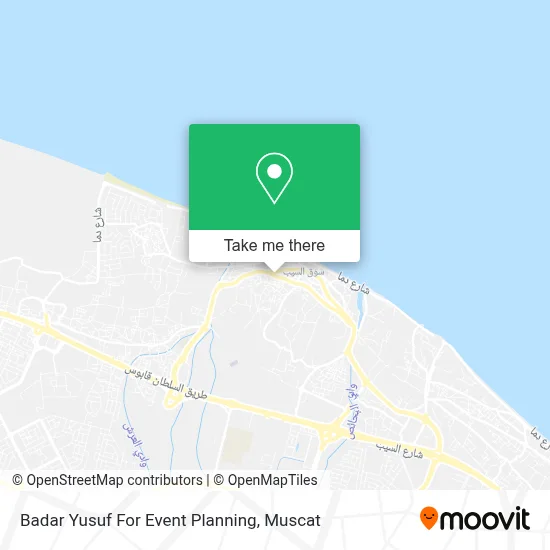Badar Yusuf For Event Planning map