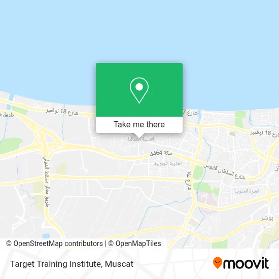 Target Training Institute map