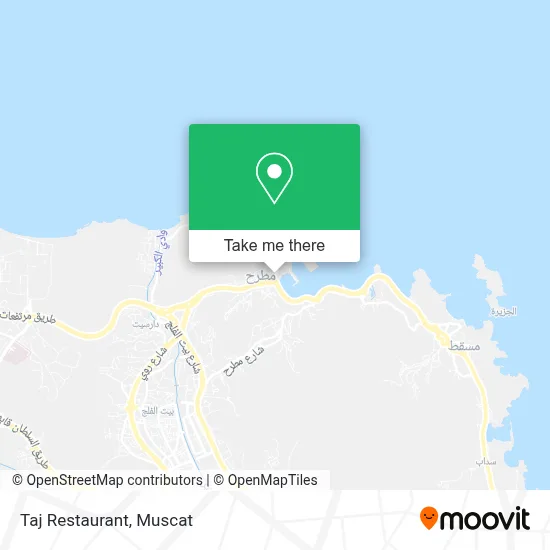 Taj Restaurant map
