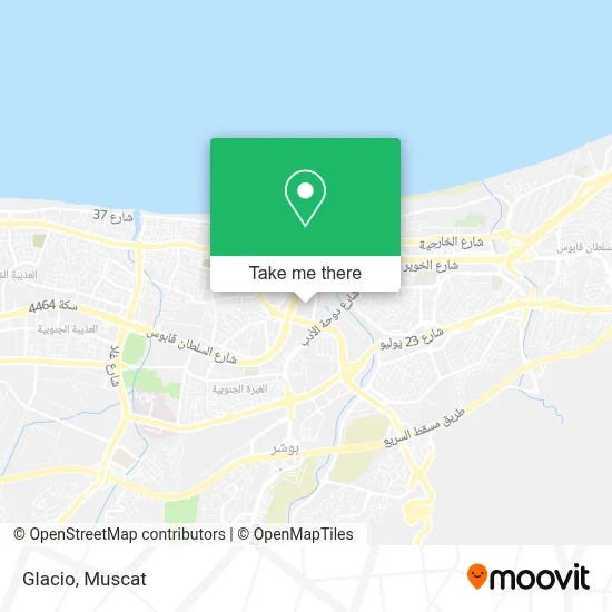 Glacio map