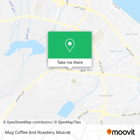 Mug Coffee And Roastery map
