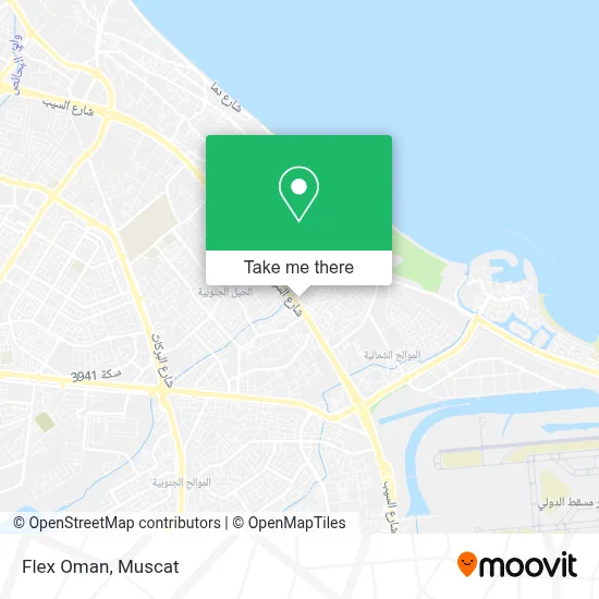Flex Oman map