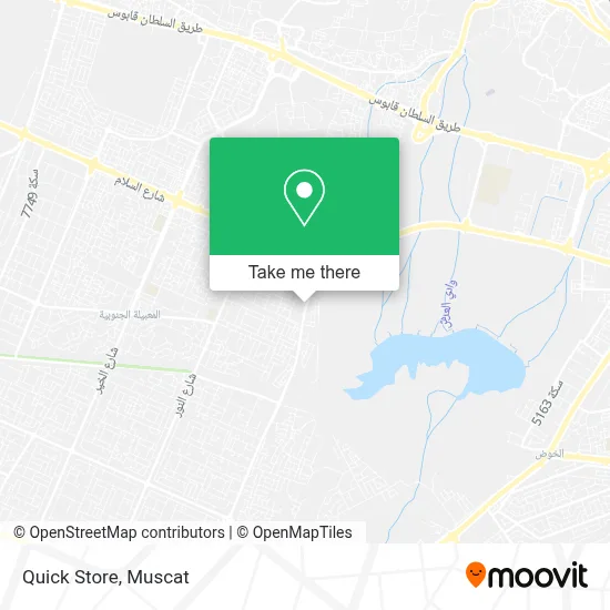 Quick Store map