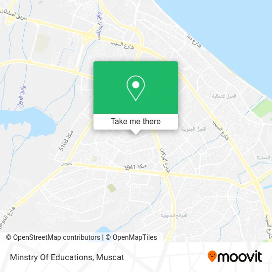 Minstry Of Educations map