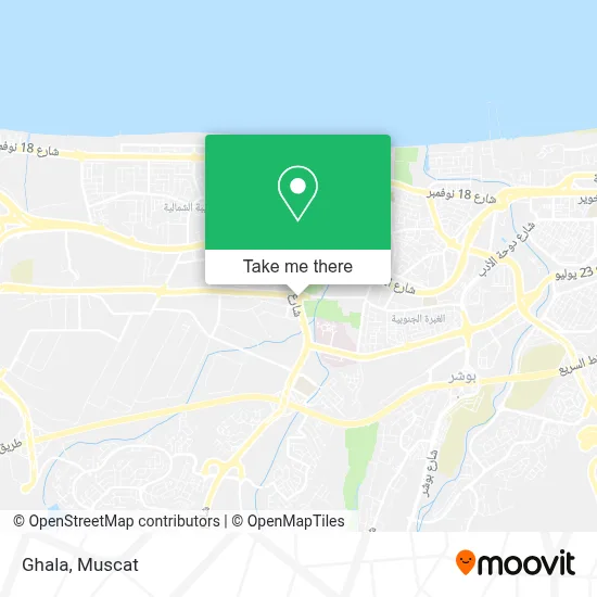 Ghala map
