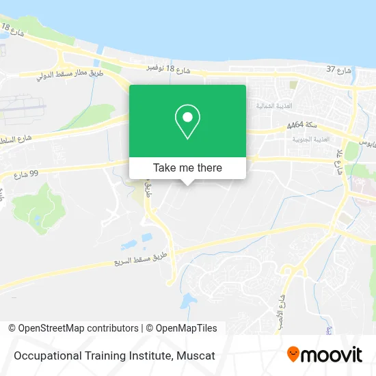 Occupational Training Institute map