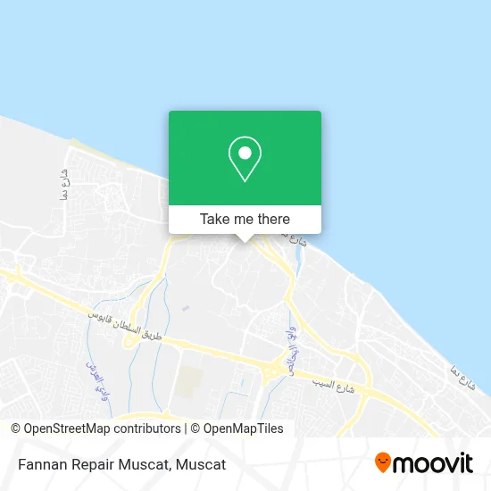 Fannan Repair Muscat map