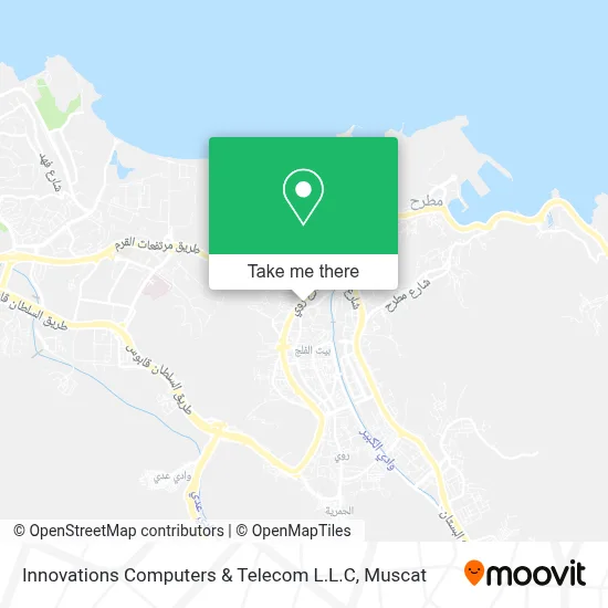 Innovations Computers & Telecom L.L.C map