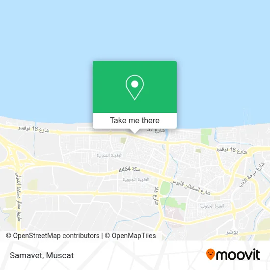 Samavet map