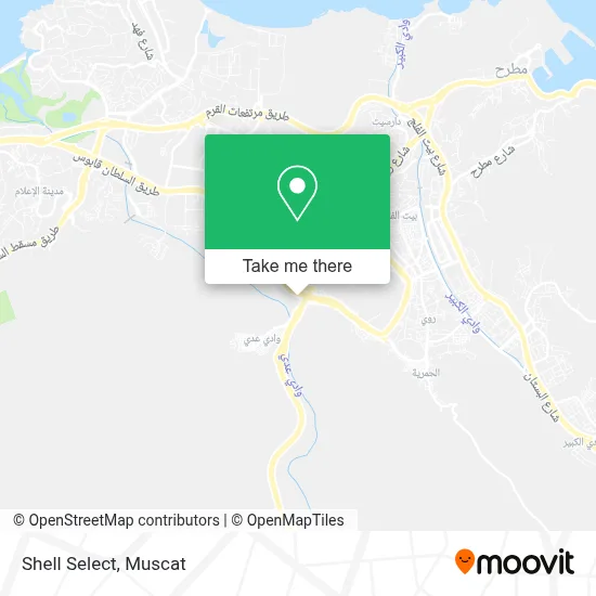 Shell Select map