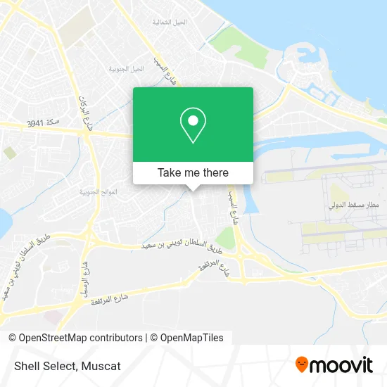 Shell Select map