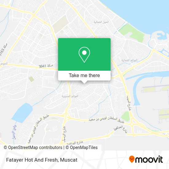 Fatayer Hot And Fresh map
