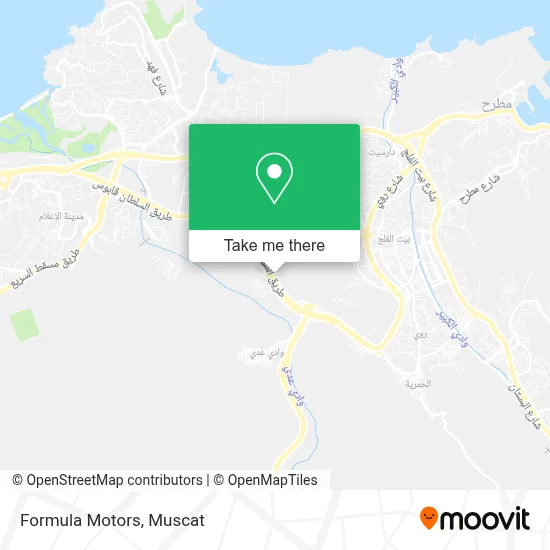 Formula Motors map