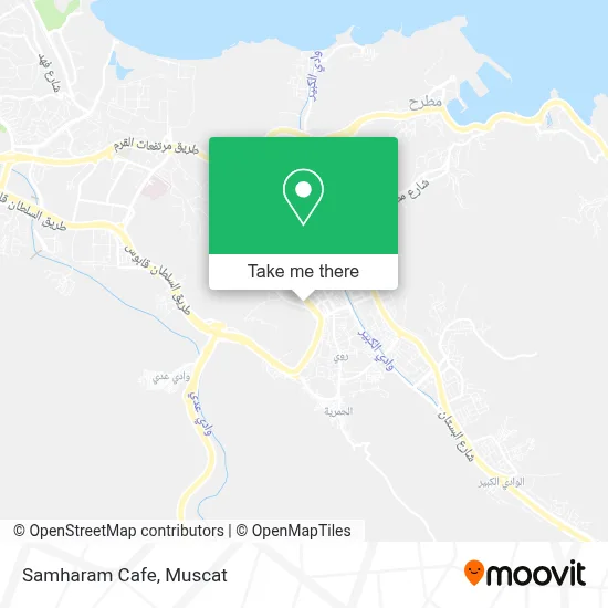 Samharam Cafe map