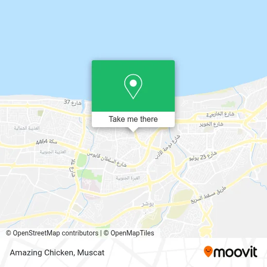 Amazing Chicken map
