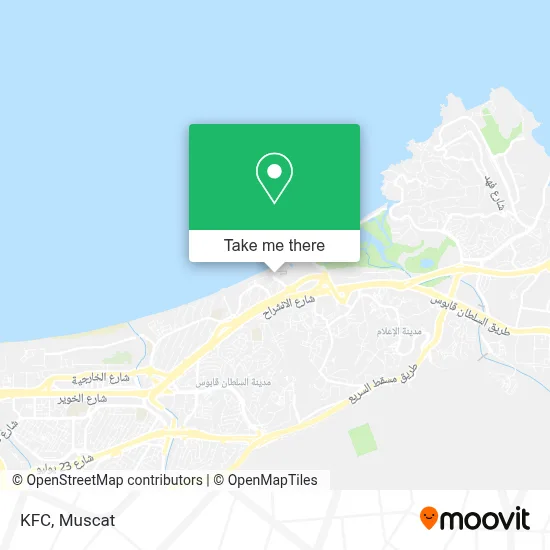 KFC map