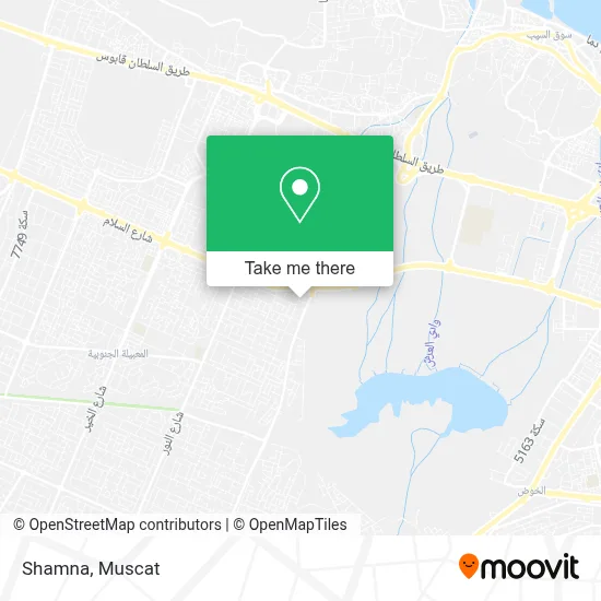 Shamna map