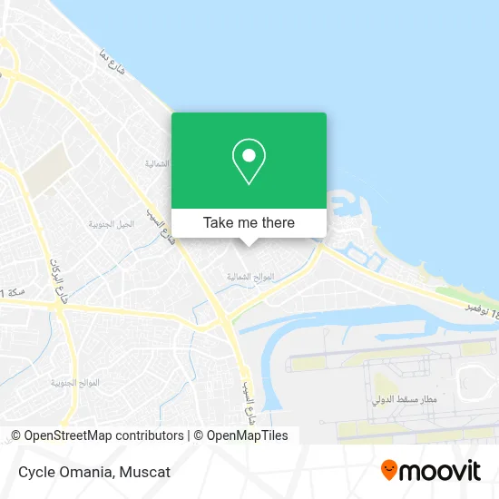 Cycle Omania map