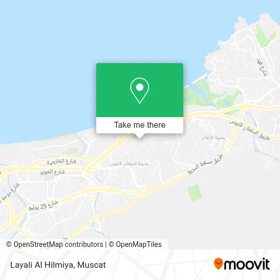 Layali Al Hilmiya map